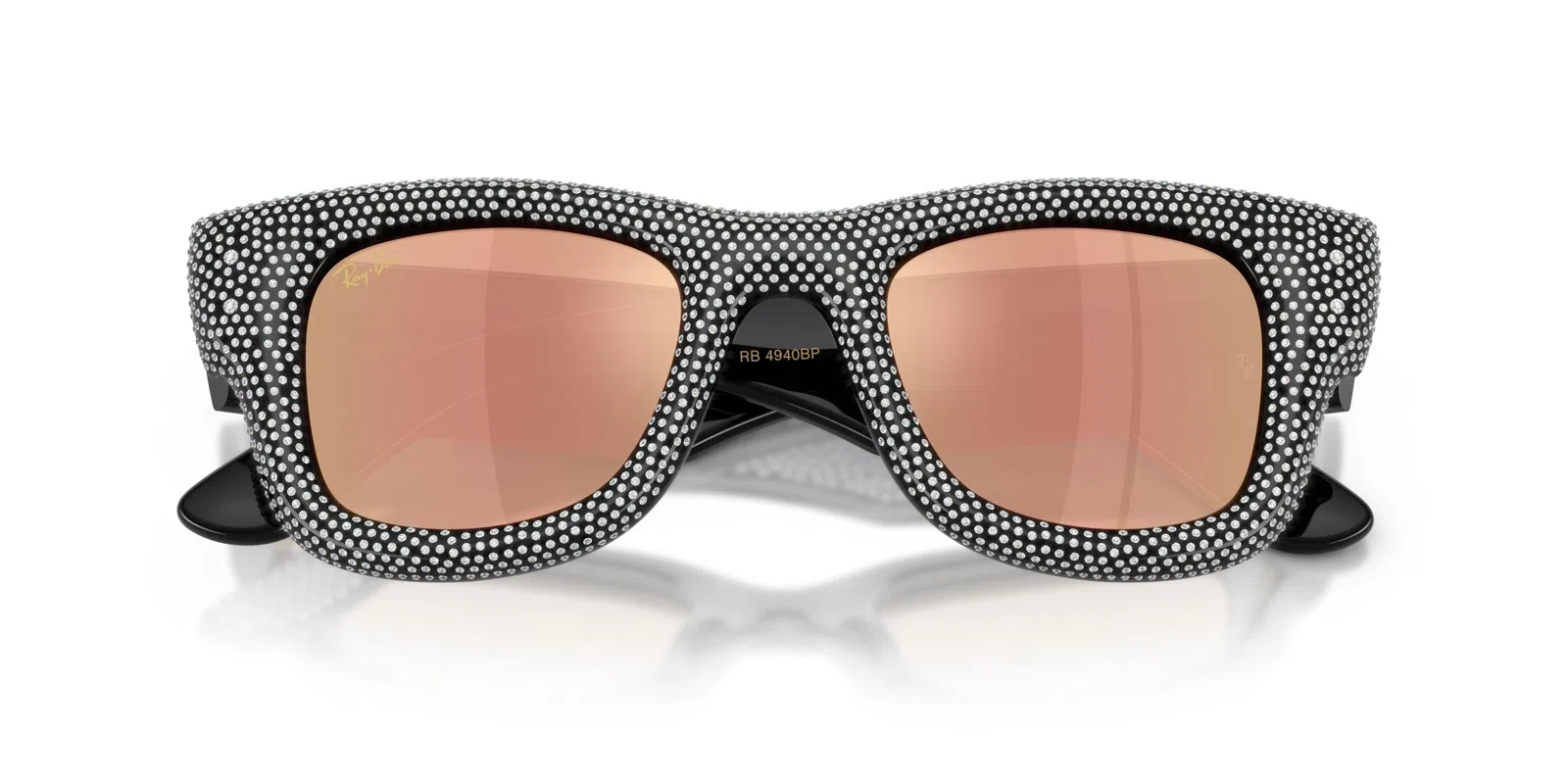 Ray-Ban Wayfarer Puffer 4940BP Sunglasses - Black - view 12
